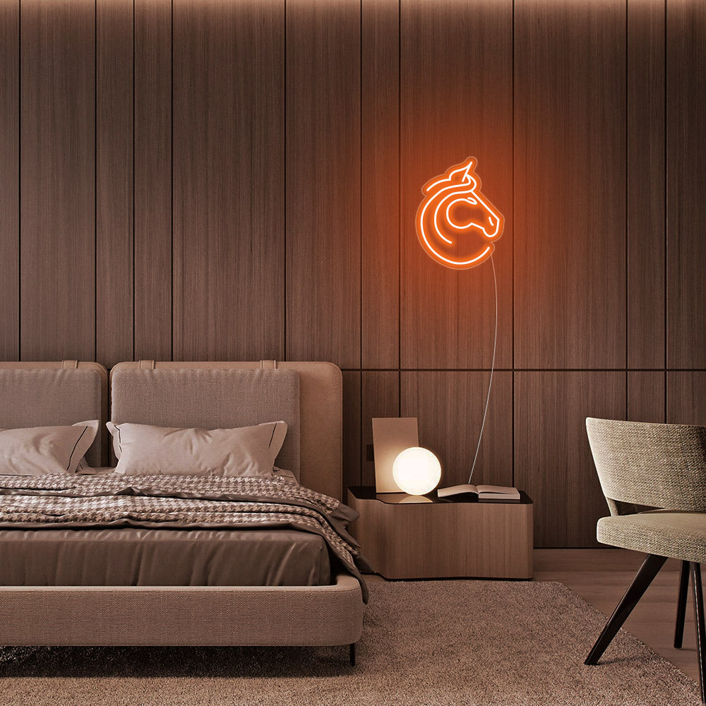 Steed Horse Head Neon Signs