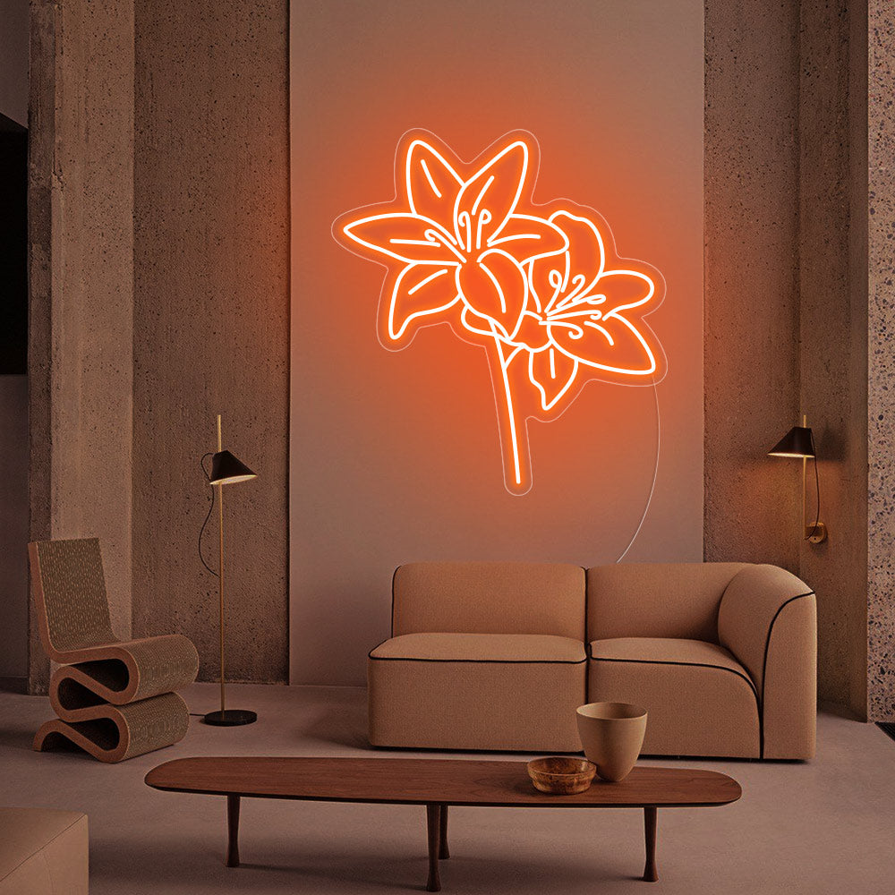 Easter Neon Signs - Flowers Neon