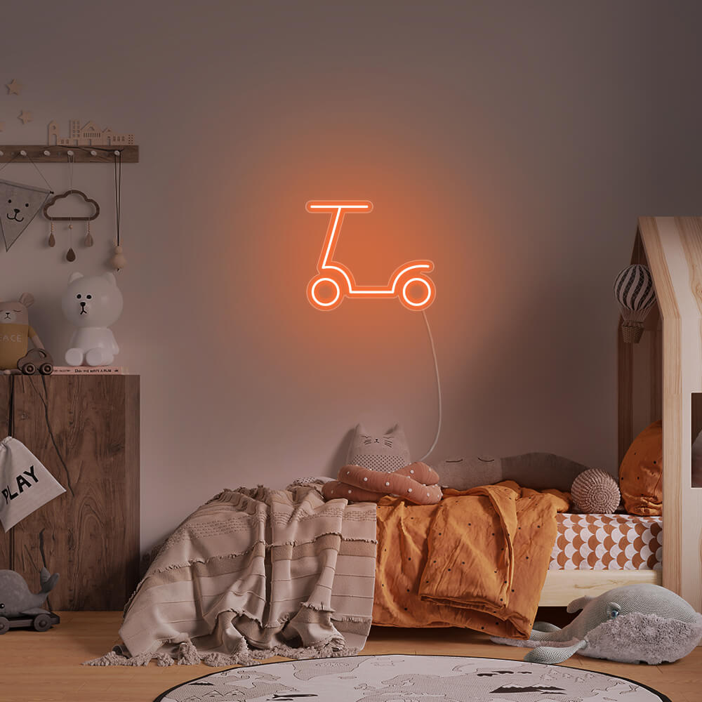 Mini Scooter LED Neon Signs