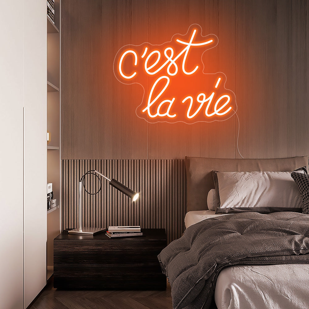 C'est la vie Neon Signs