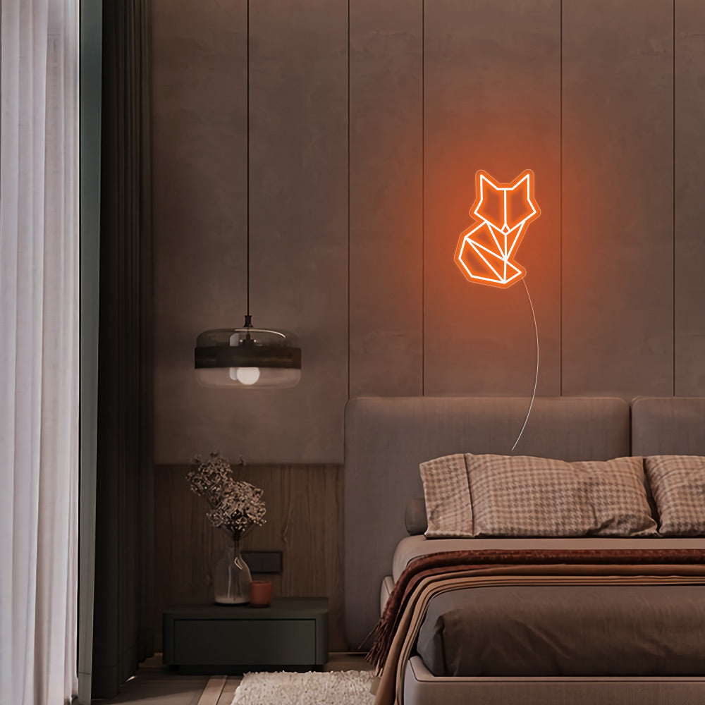 Mini Artistic Fox LED Neon Signs