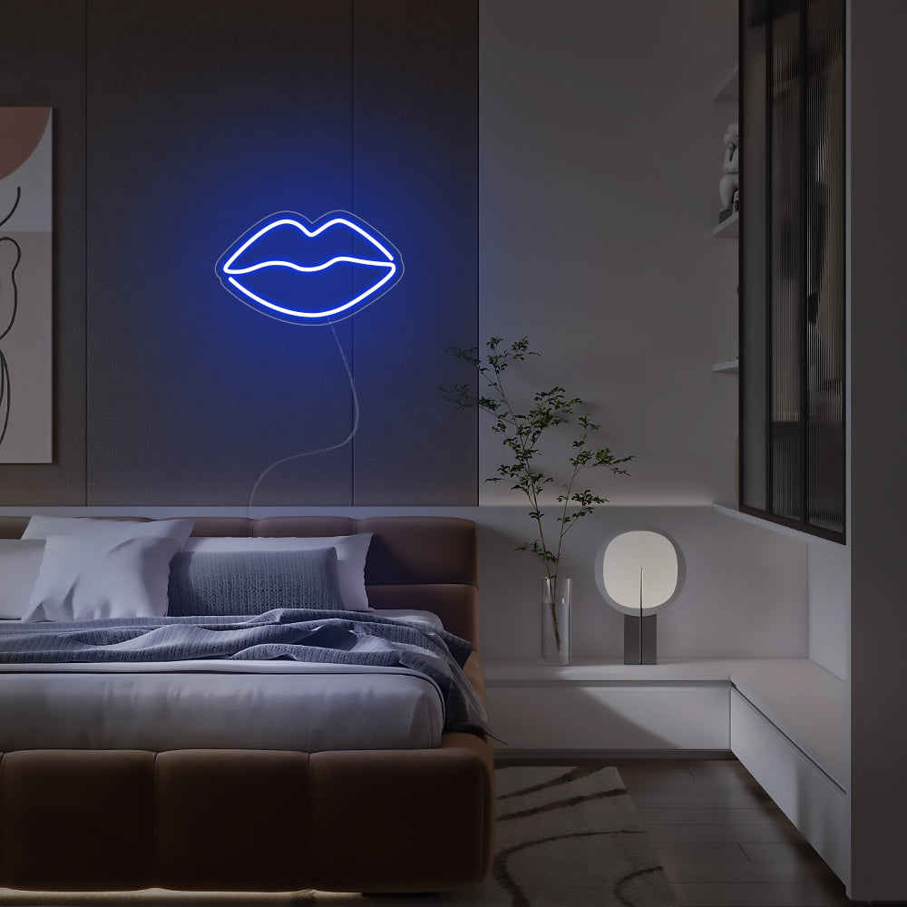 Mini Lips LED Neon Signs