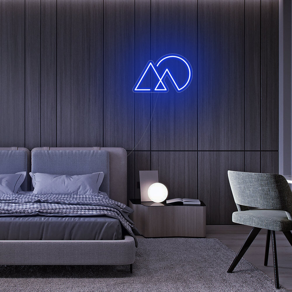 Mini Sunset Mountain LED Neon Signs