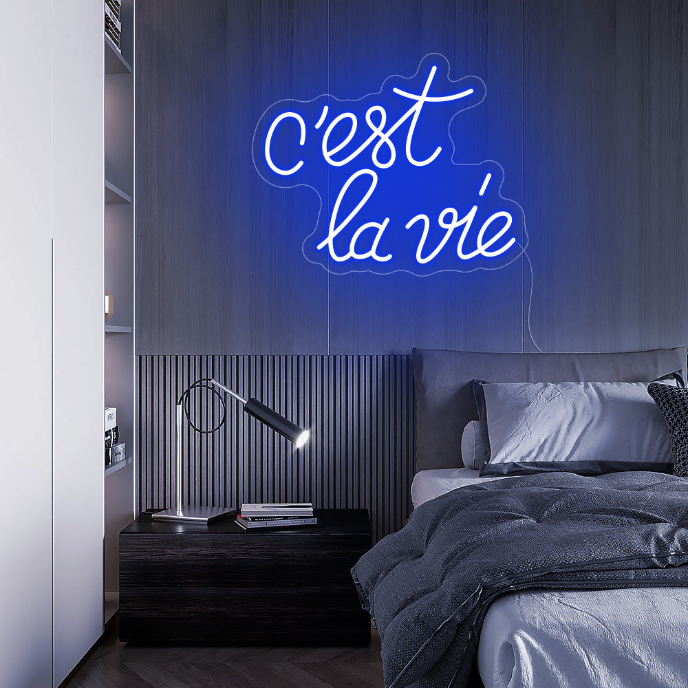 C'est la vie Neon Signs