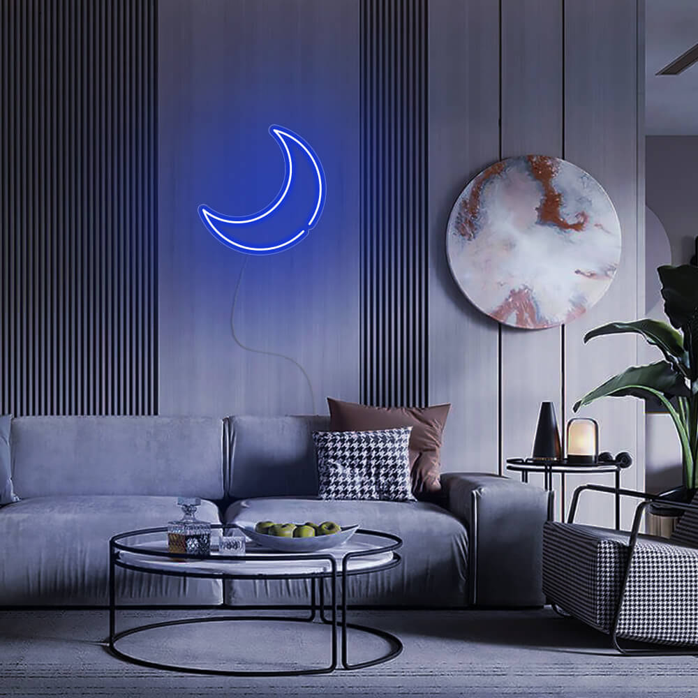 Mini Moon LED Neon Signs