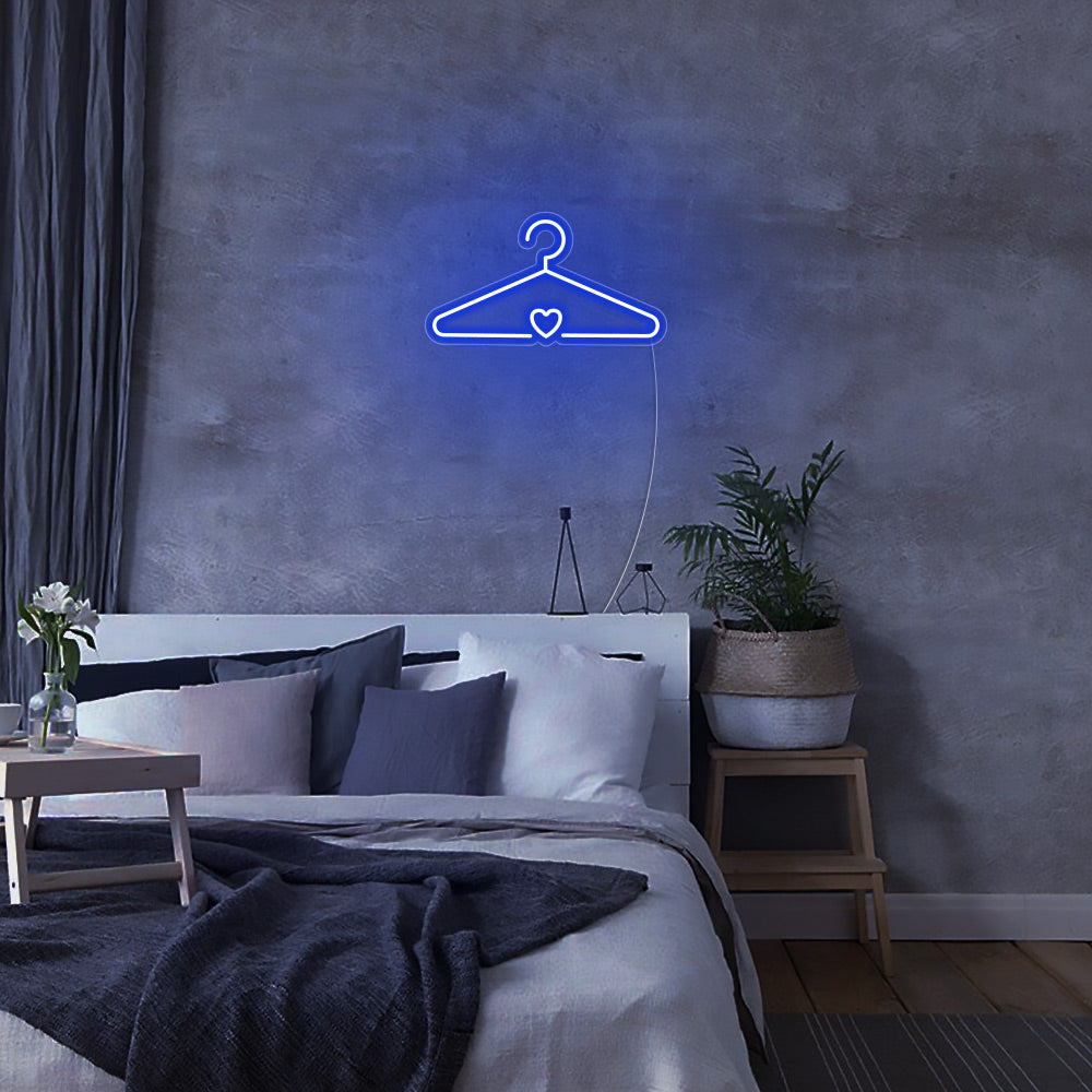 Mini Coat Hanger LED Neon Signs