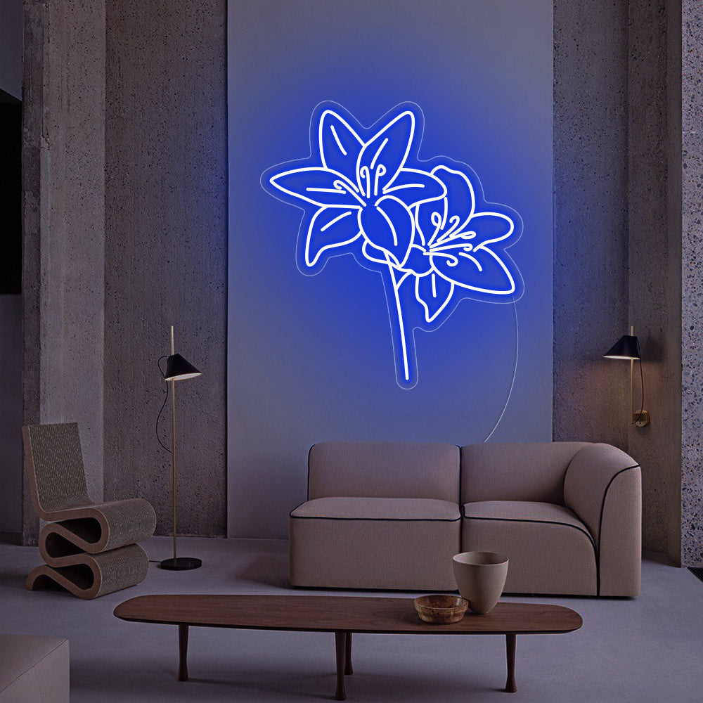 Easter Neon Signs - Flowers Neon