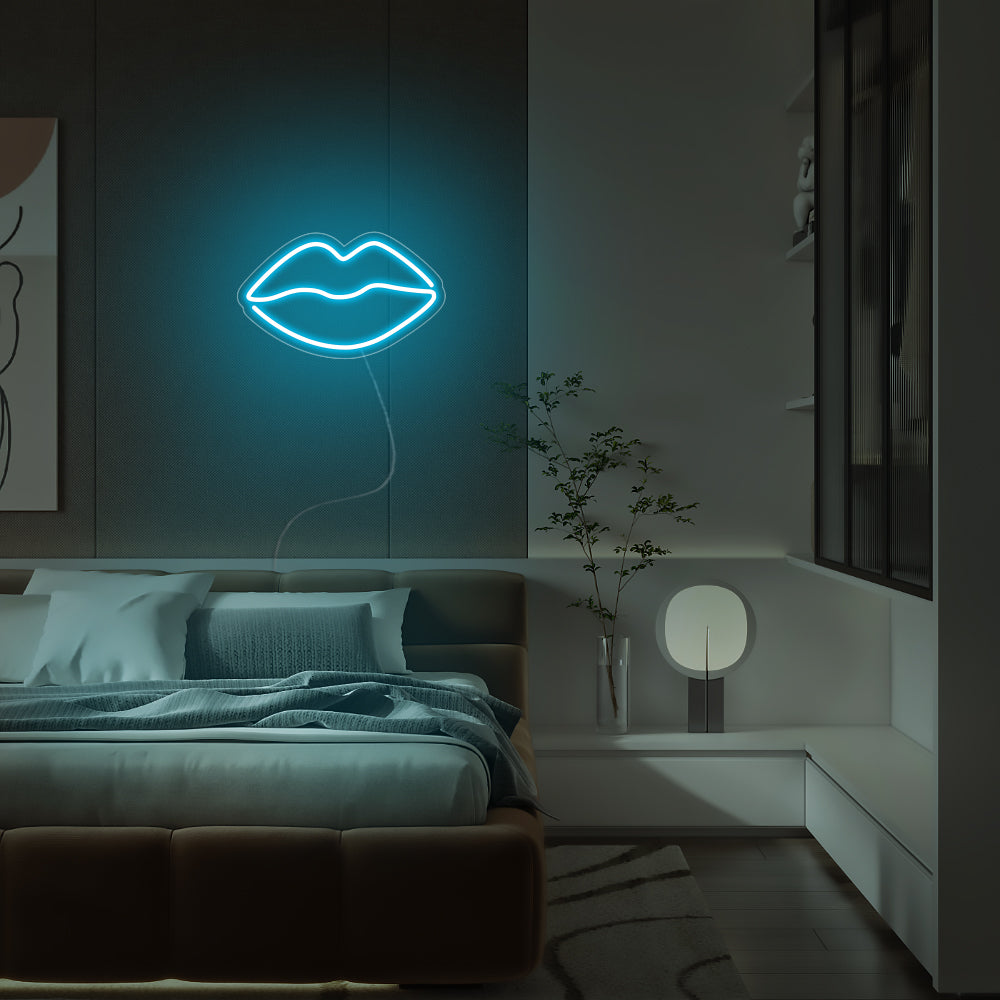 Mini Lips LED Neon Signs