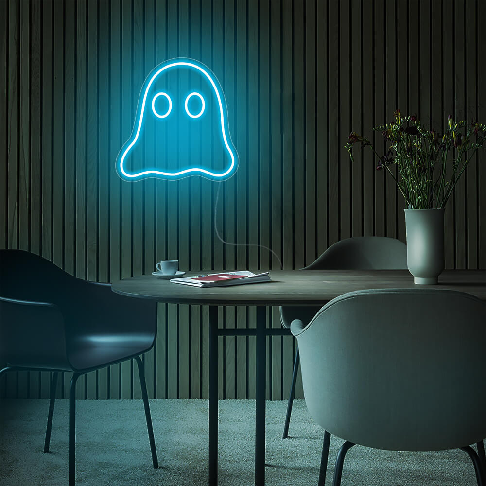 Mini Ghost LED Neon Signs
