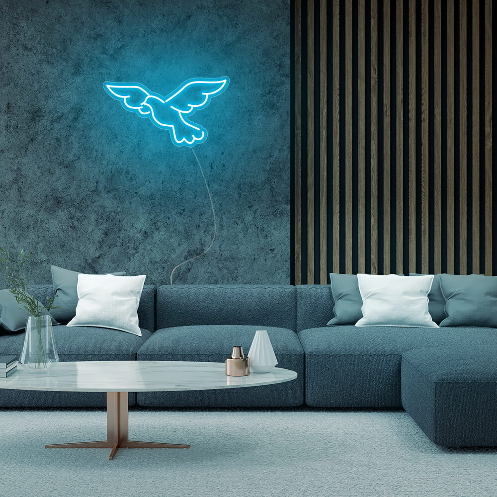 Mini Pigeon Bird LED Neon Signs