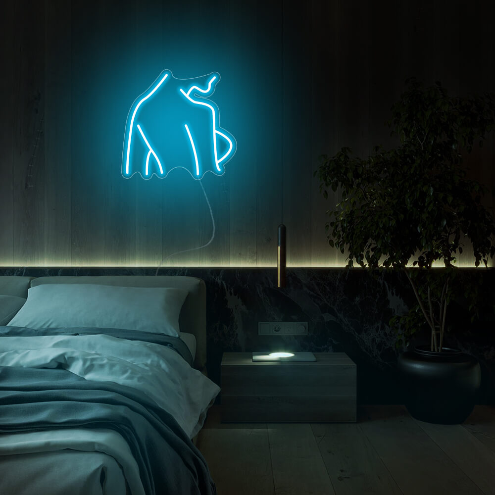 Mini Back LED Neon Signs