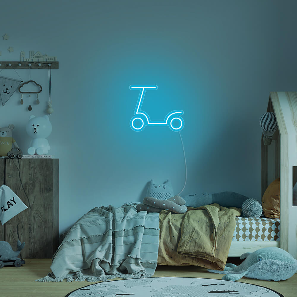 Mini Scooter LED Neon Signs