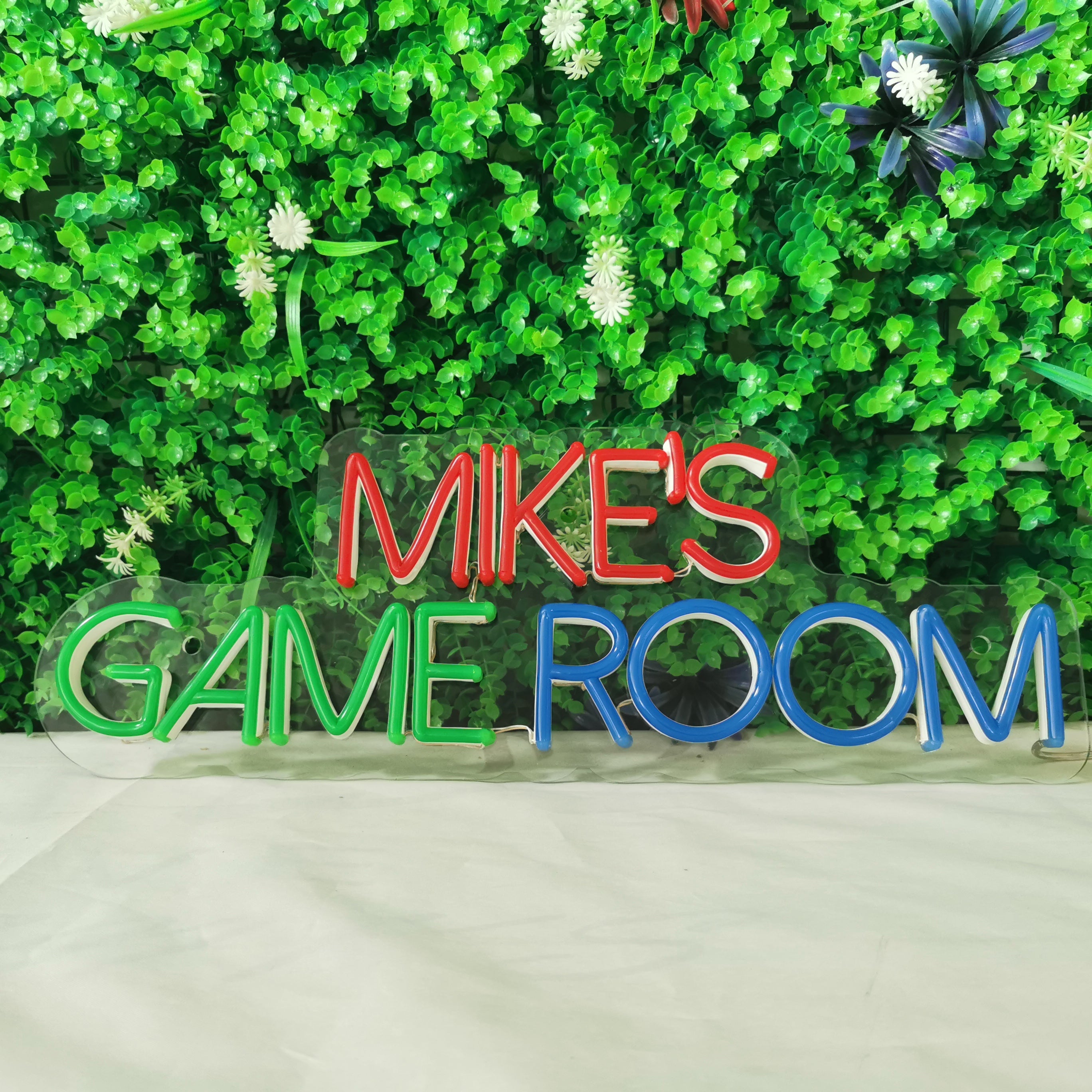 YOUR NAME'S GAME ROOM Neon Signs, Custom Your Game Room Neon Sign