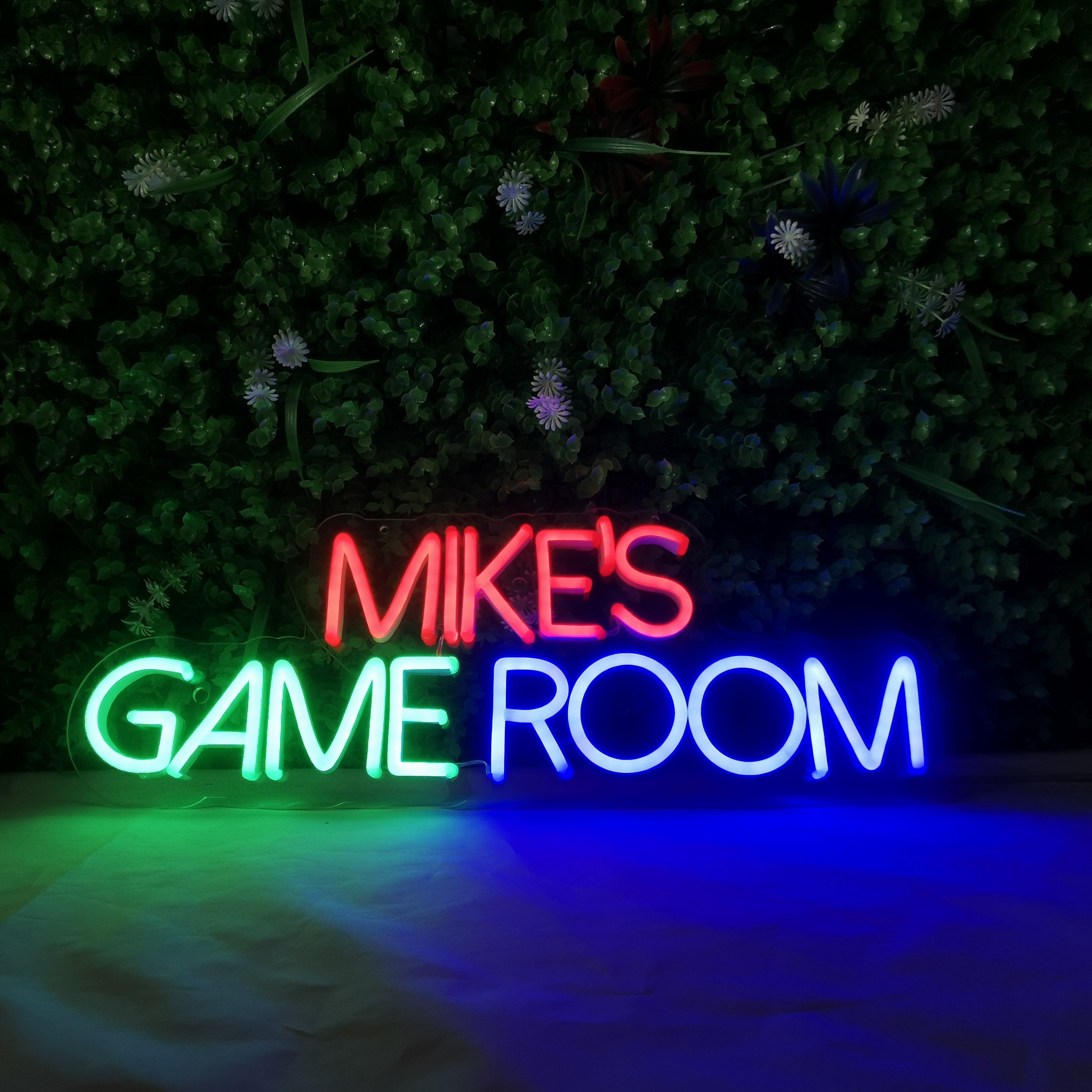 YOUR NAME'S GAME ROOM Neon Signs, Custom Your Game Room Neon Sign