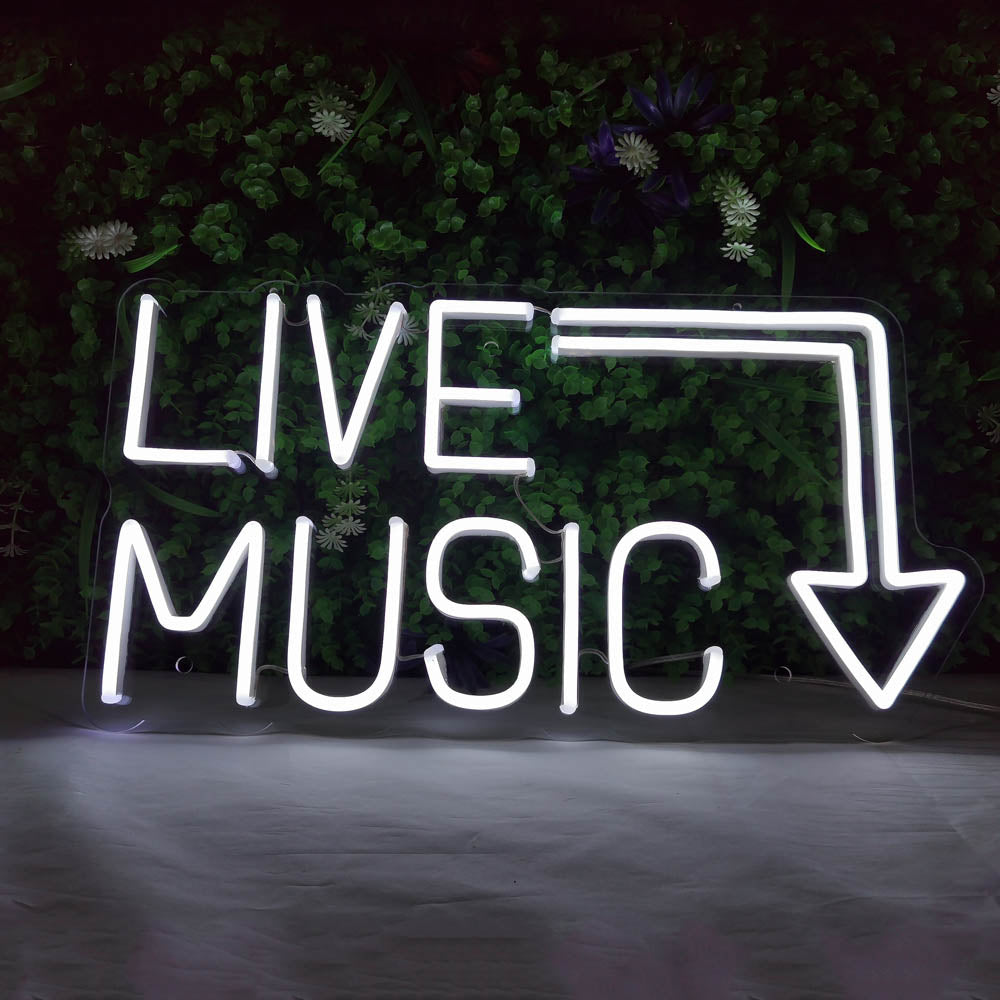 LIVE MUSIC Neon Signs