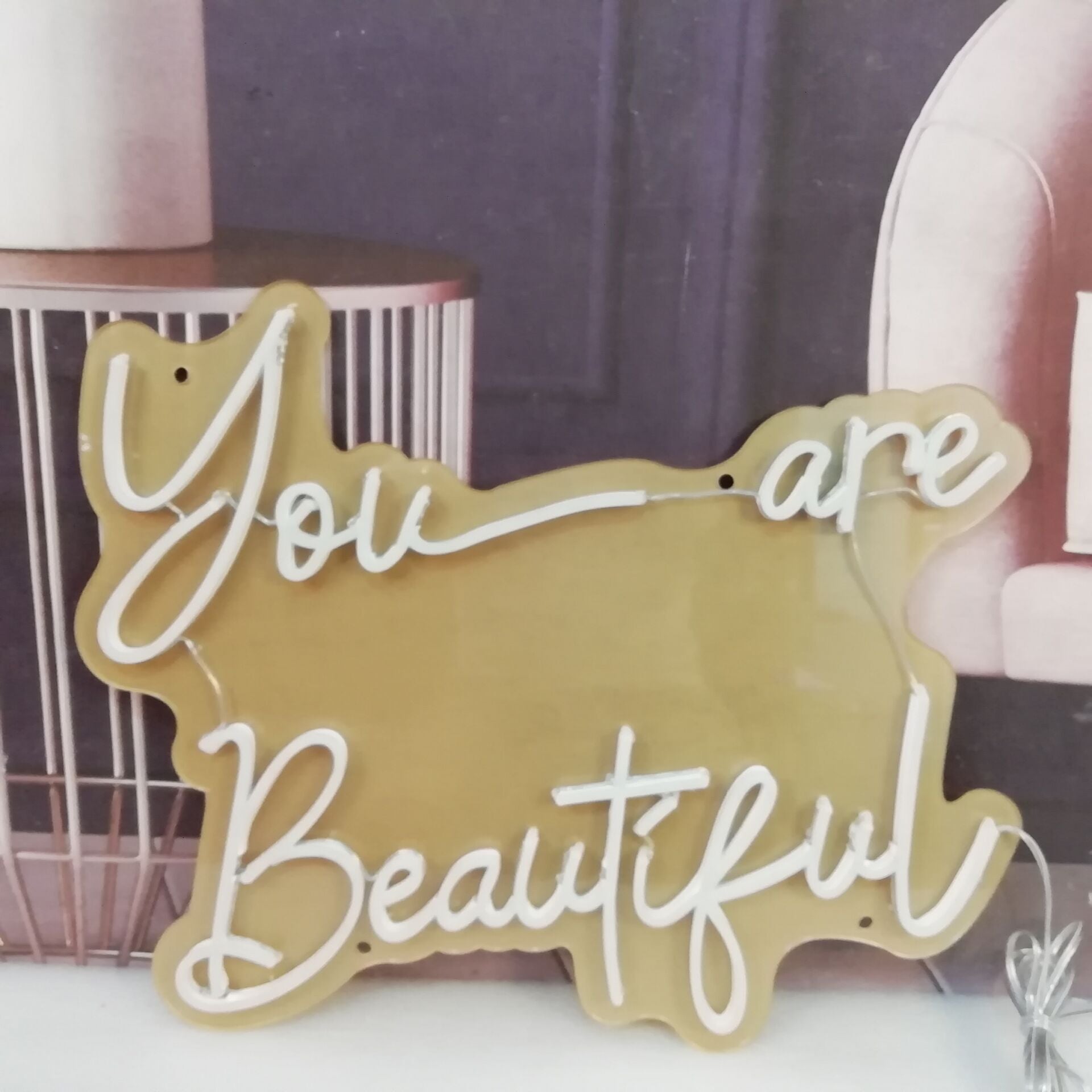 You are Beautiful Neon Signs