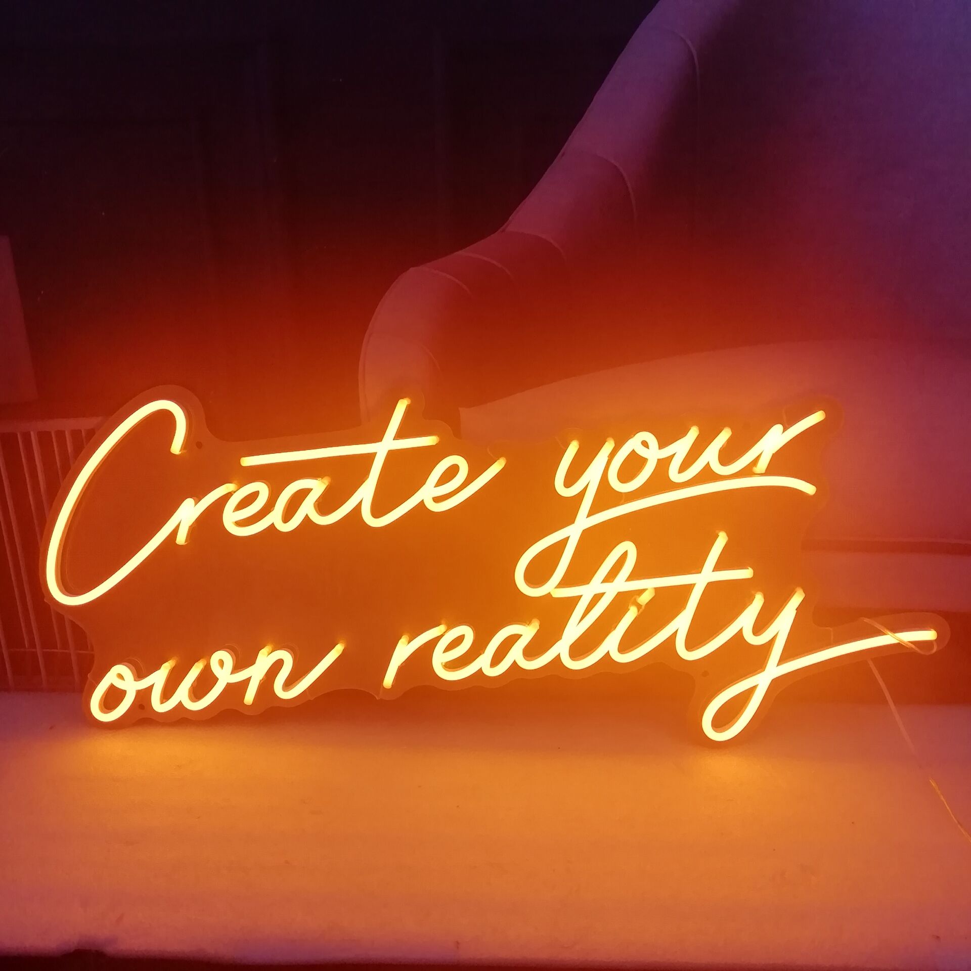 Create your own reality neon signs