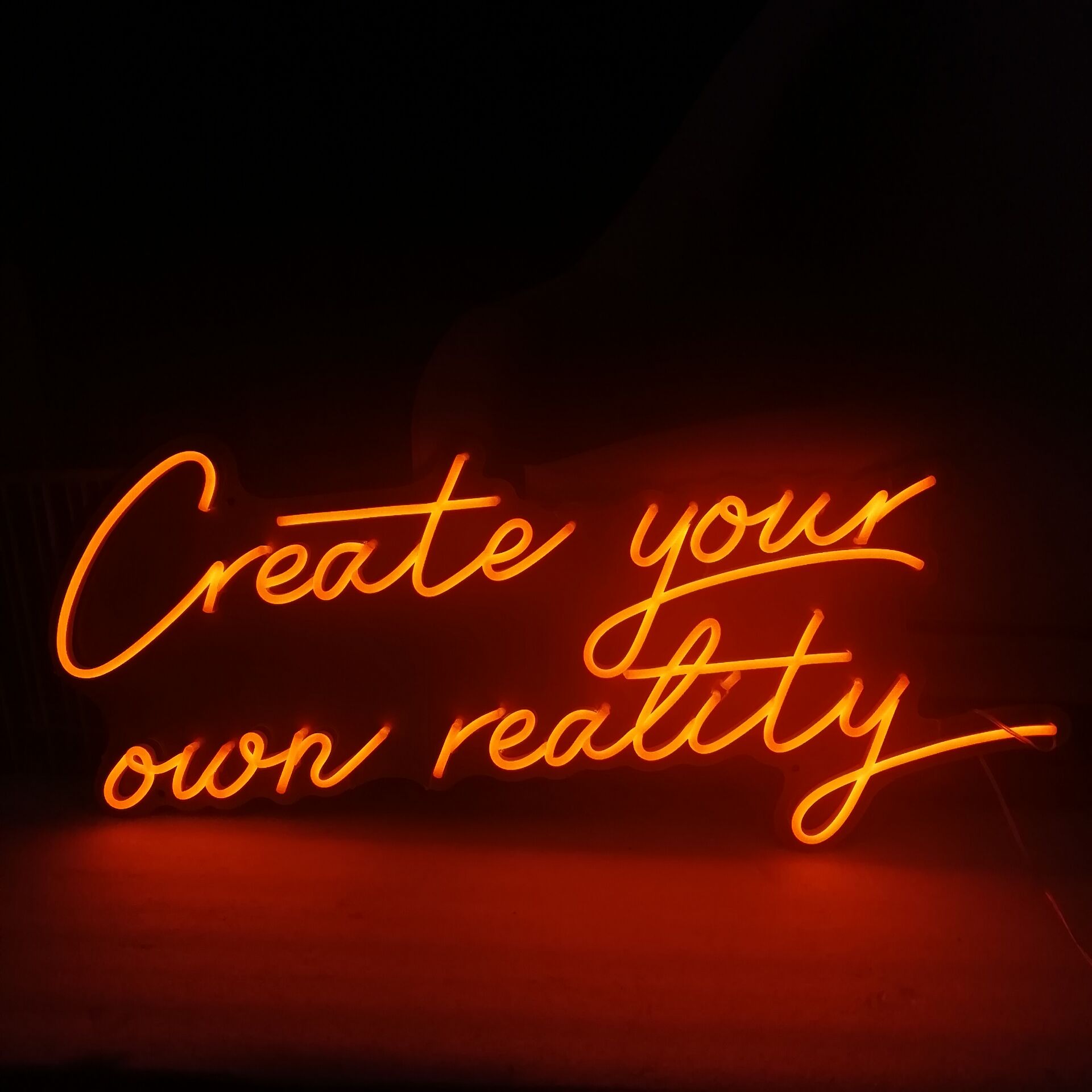 Create your own reality neon signs