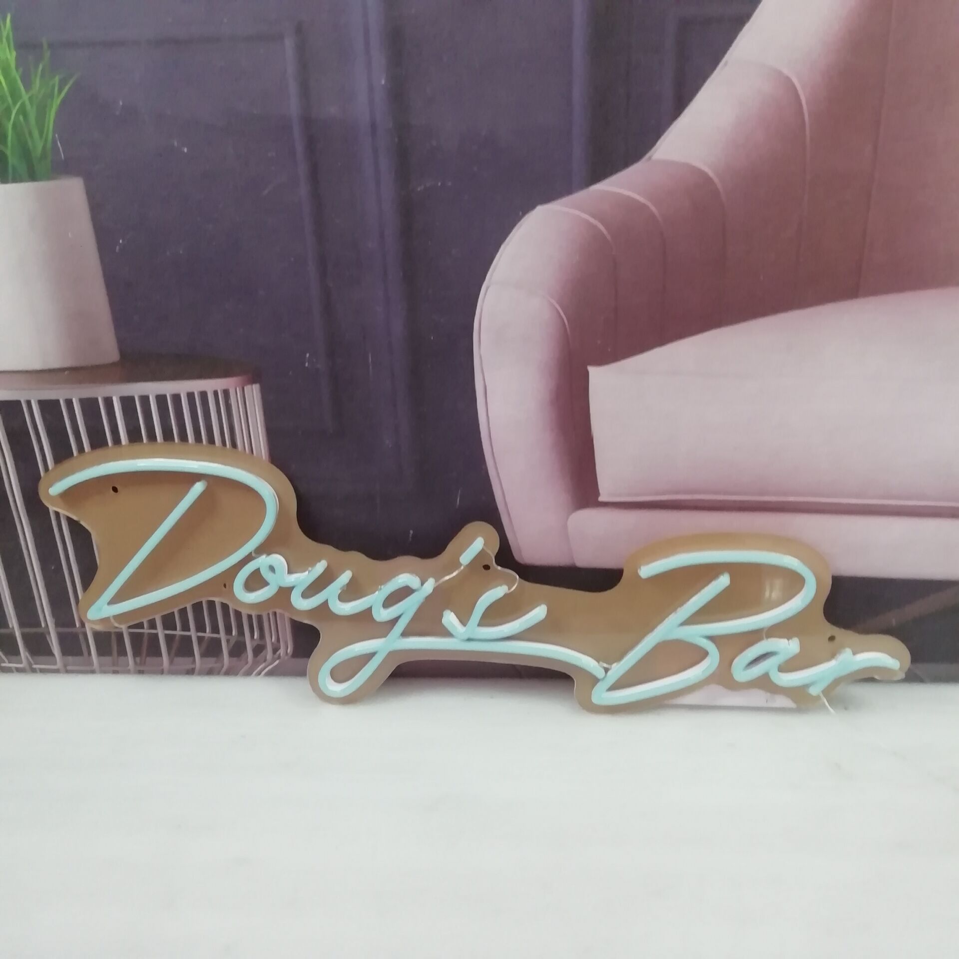 Doug's Bar Neon Signs