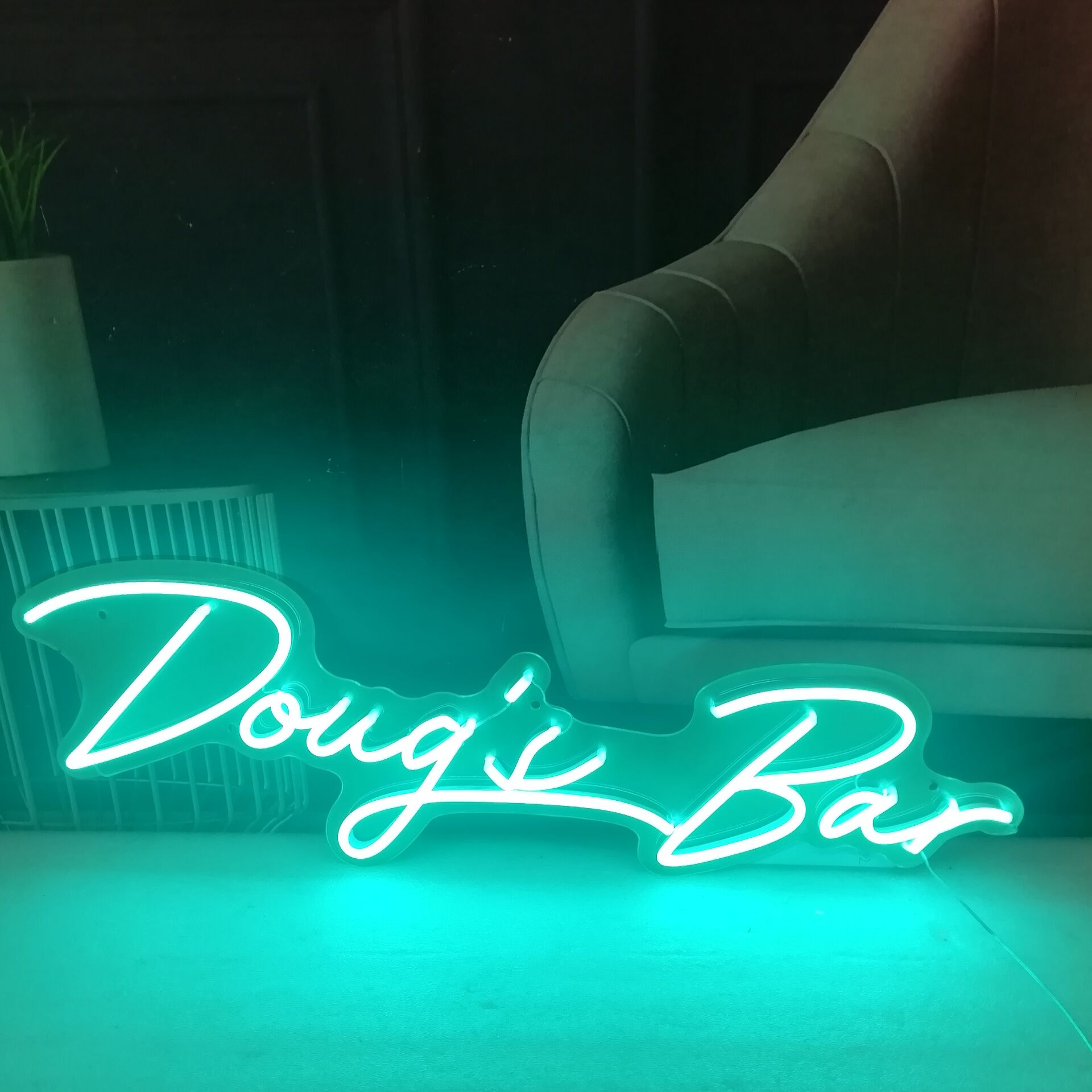 Doug's Bar Neon Signs
