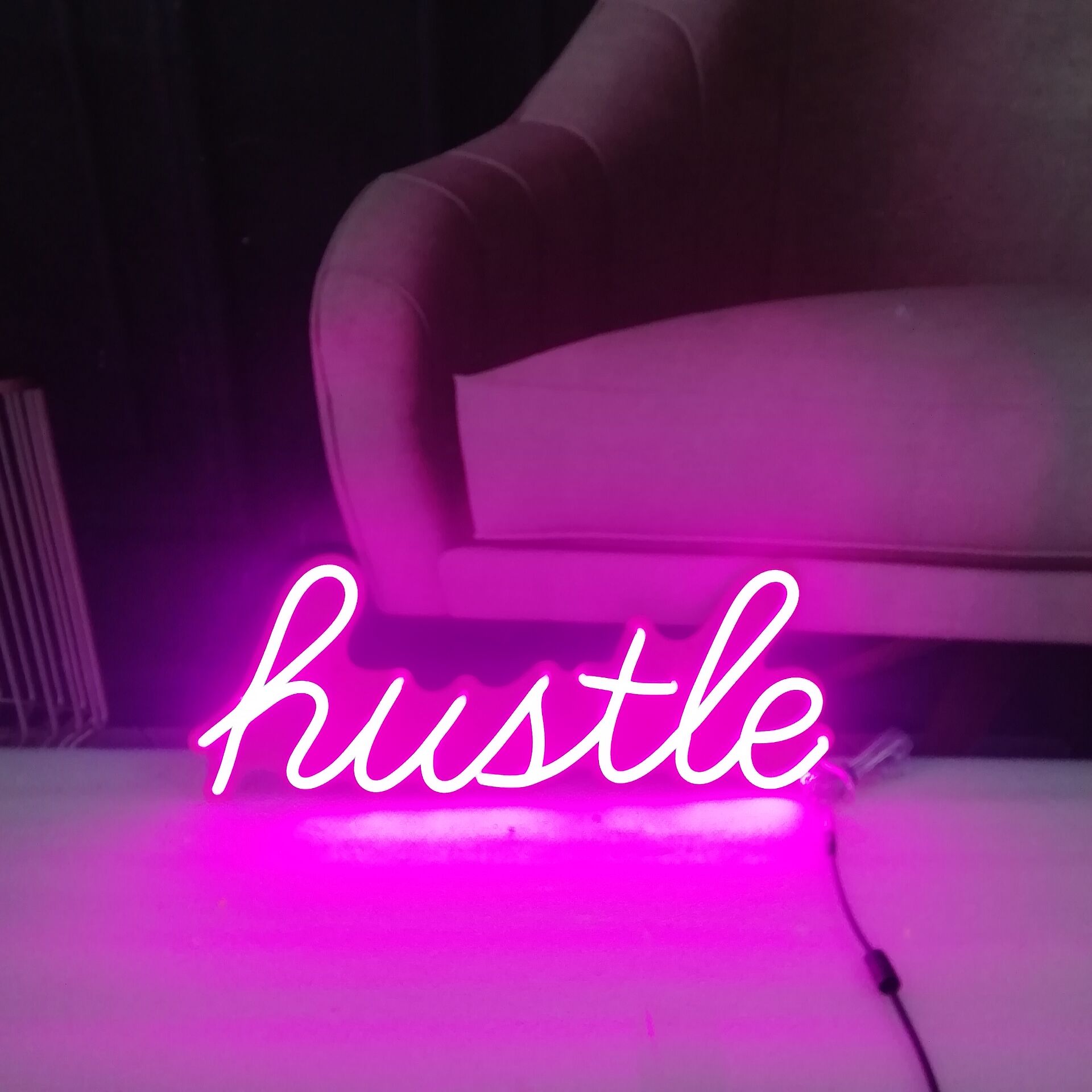hustle Neon Signs