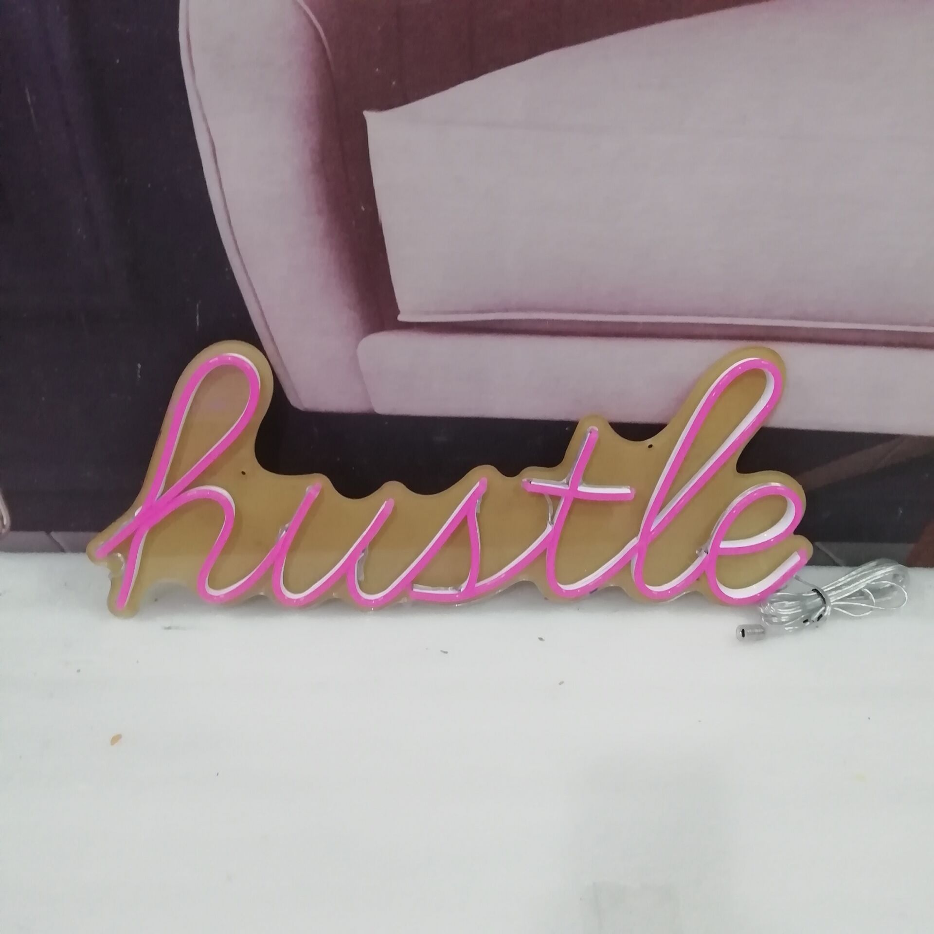 hustle Neon Signs