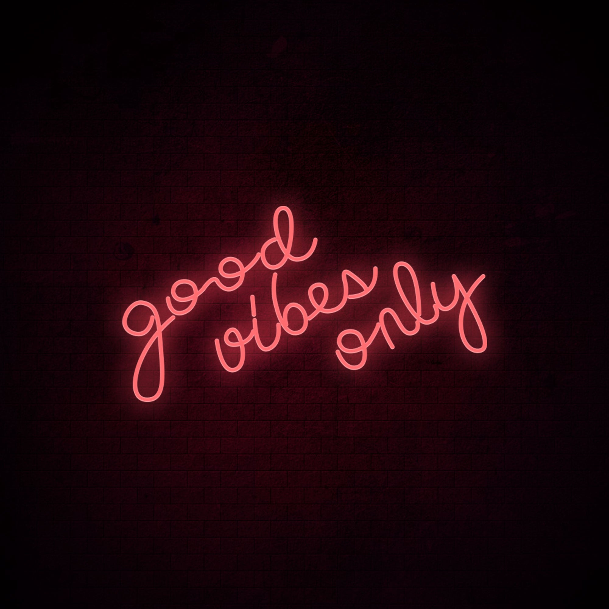 Good Vibes Only Neon Signs