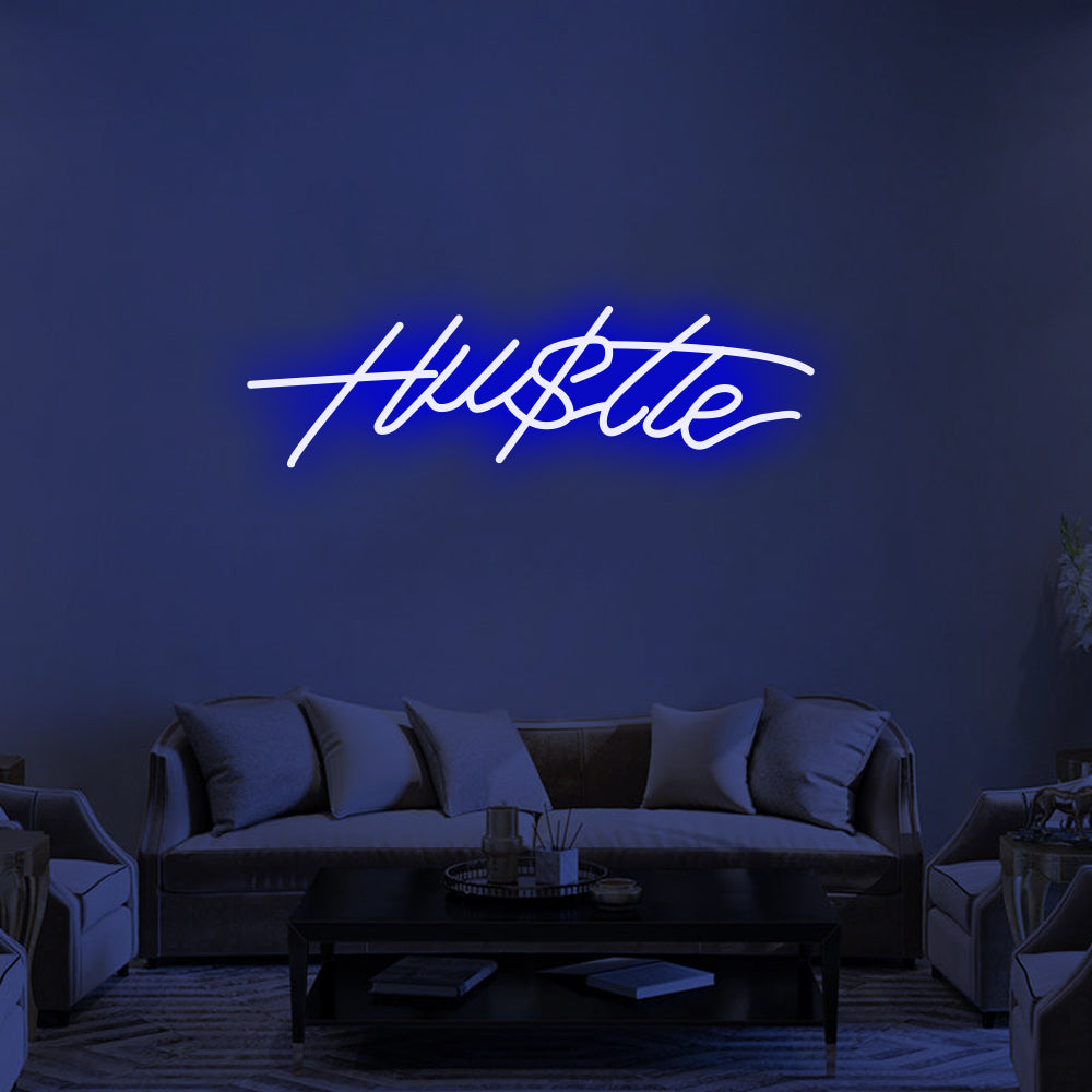 Hustle - Hu$tle Neon Signs