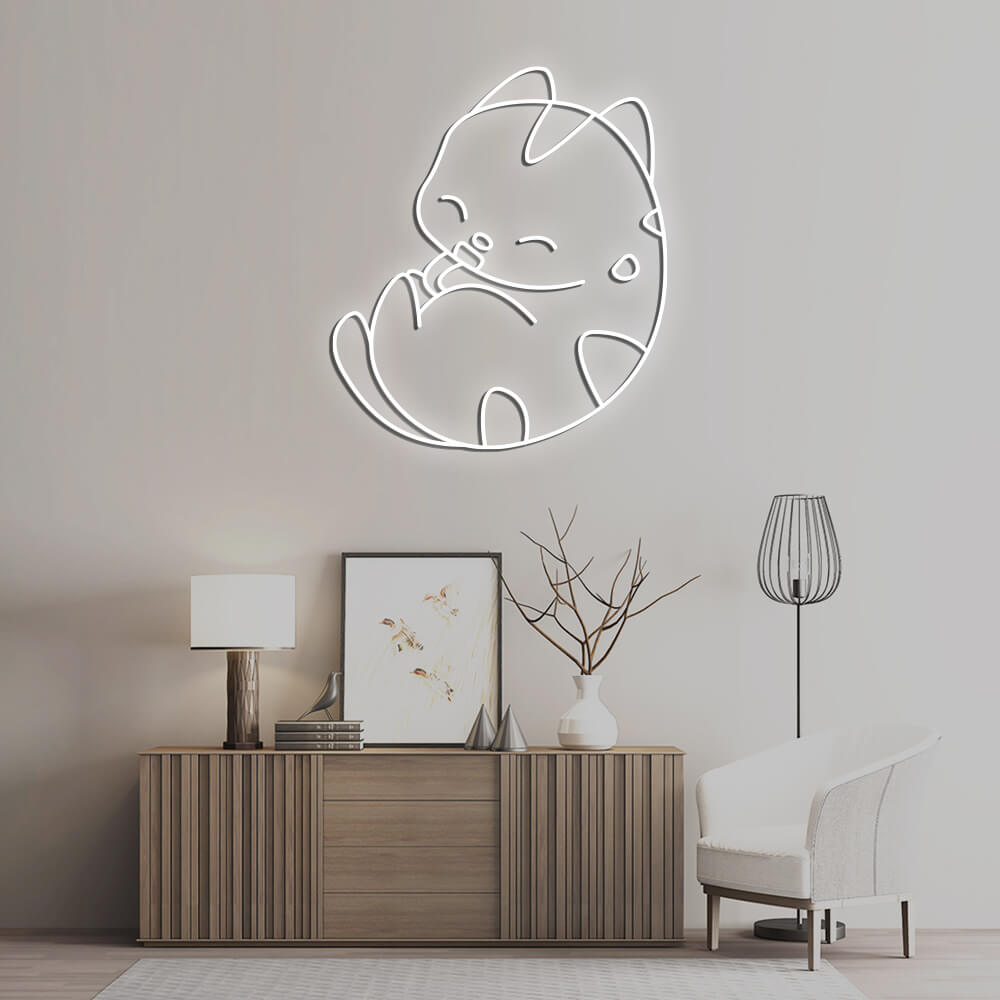 Cute Kitten LED Neon Signs