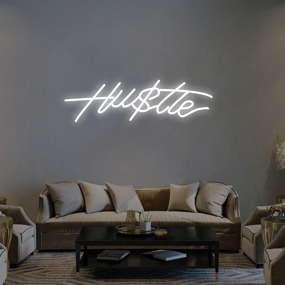 Hustle - Hu$tle Neon Signs