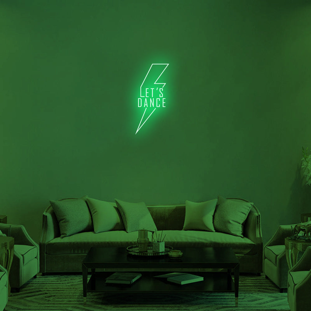 LET'S DANCE Neon Signs