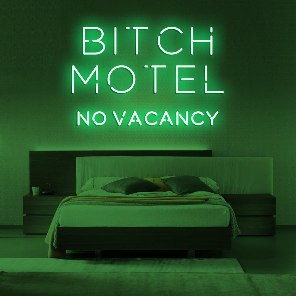 BITCH MOTEL Neon Signs