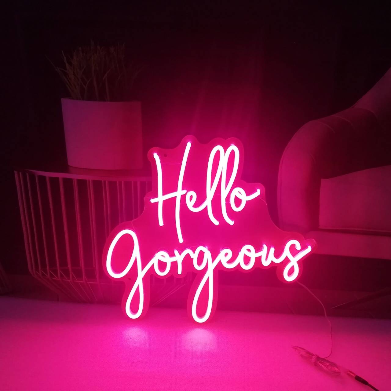 Hello Gorgeous Neon Signs