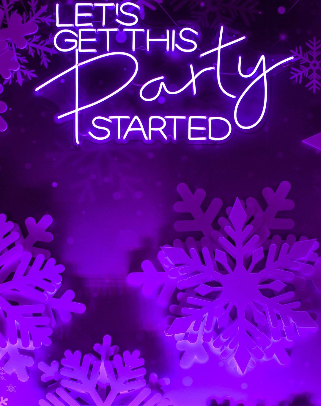 Let's Get This Party Started Neon Signs