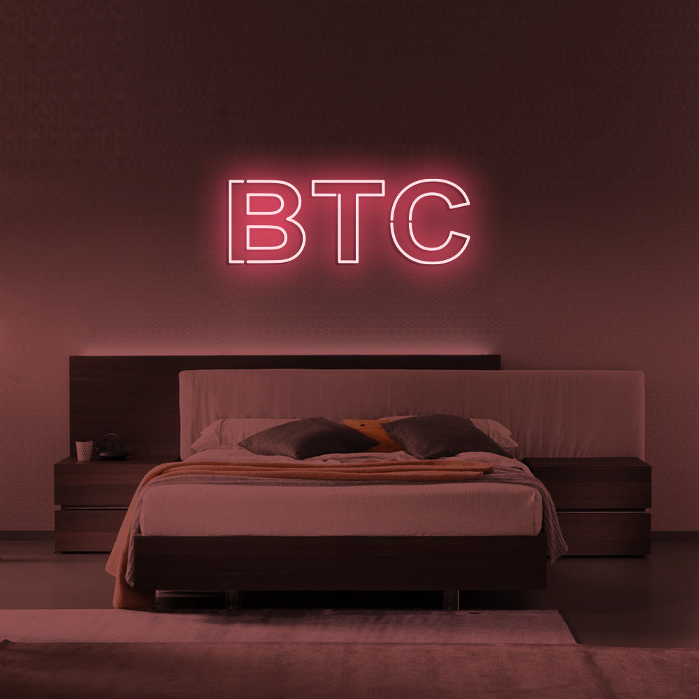 BTC Neon Signs