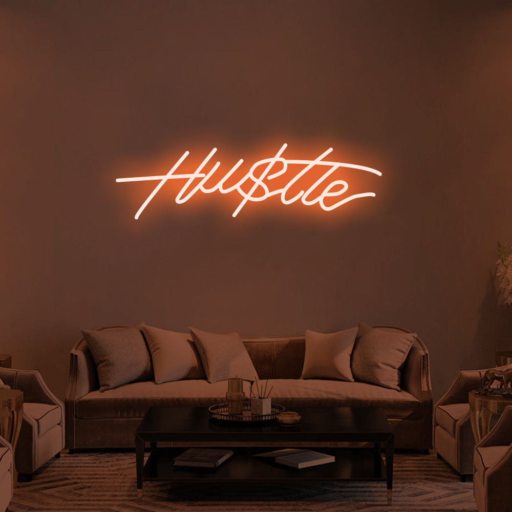 Hustle - Hu$tle Neon Signs