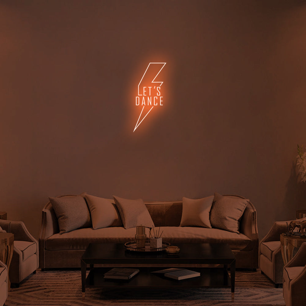 LET'S DANCE Neon Signs