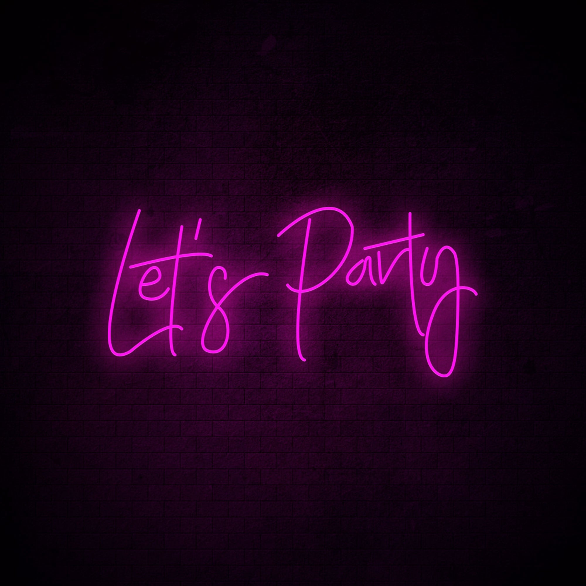Let's Party Neon Signs