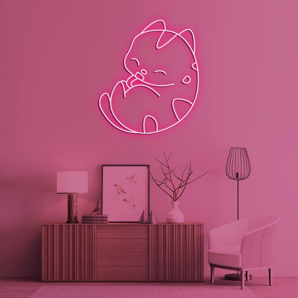 Cute Kitten LED Neon Signs
