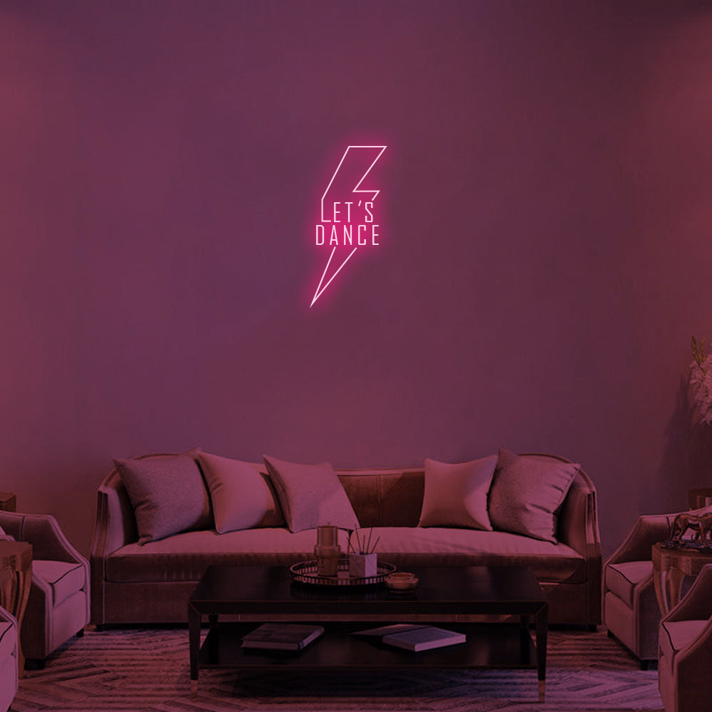 LET'S DANCE Neon Signs