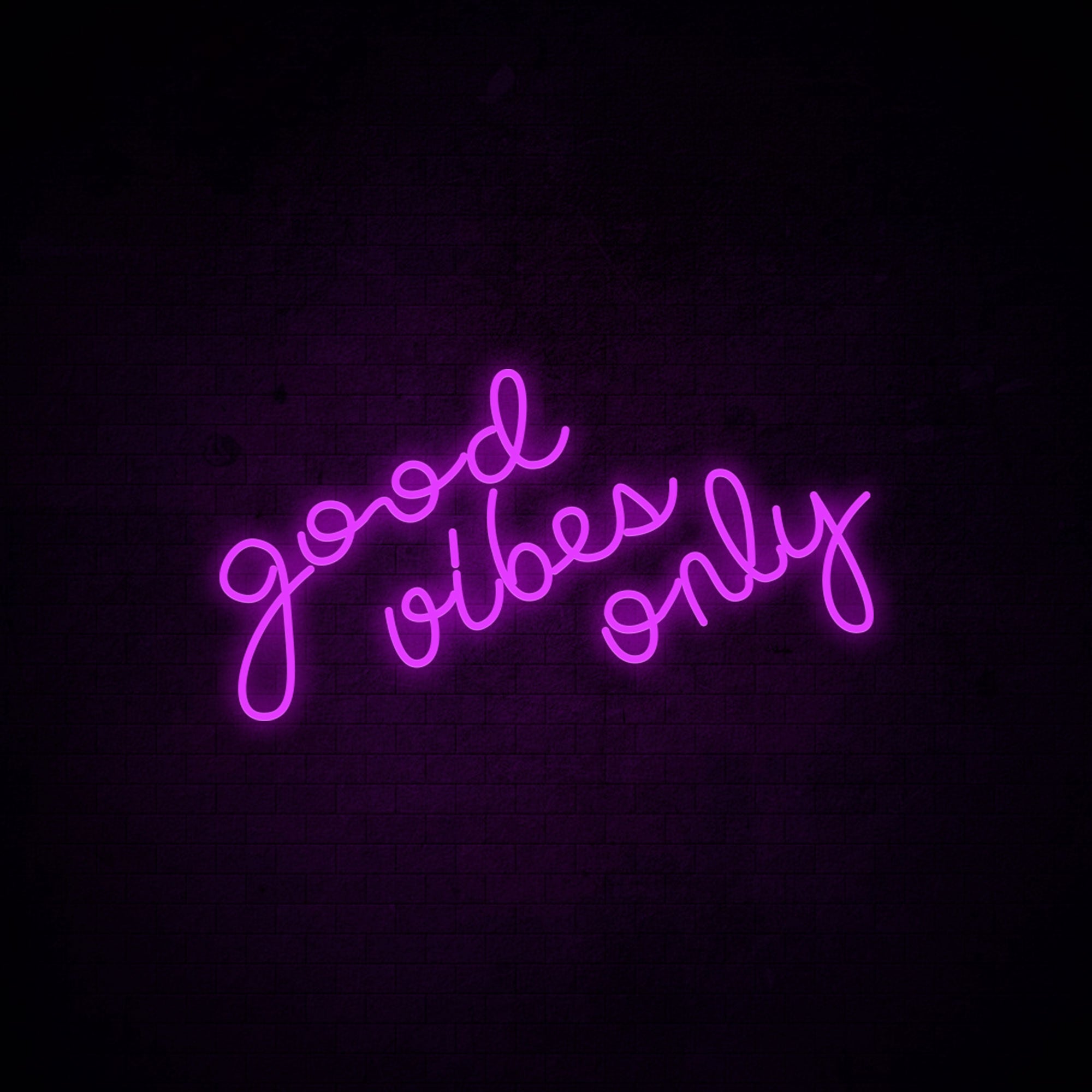 Good Vibes Only Neon Signs