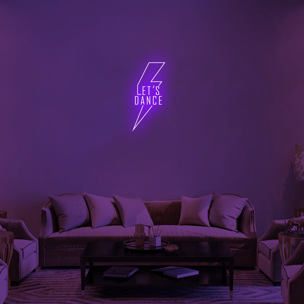 LET'S DANCE Neon Signs