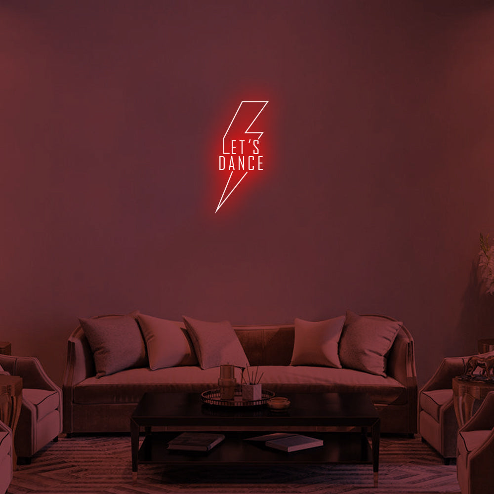 LET'S DANCE Neon Signs