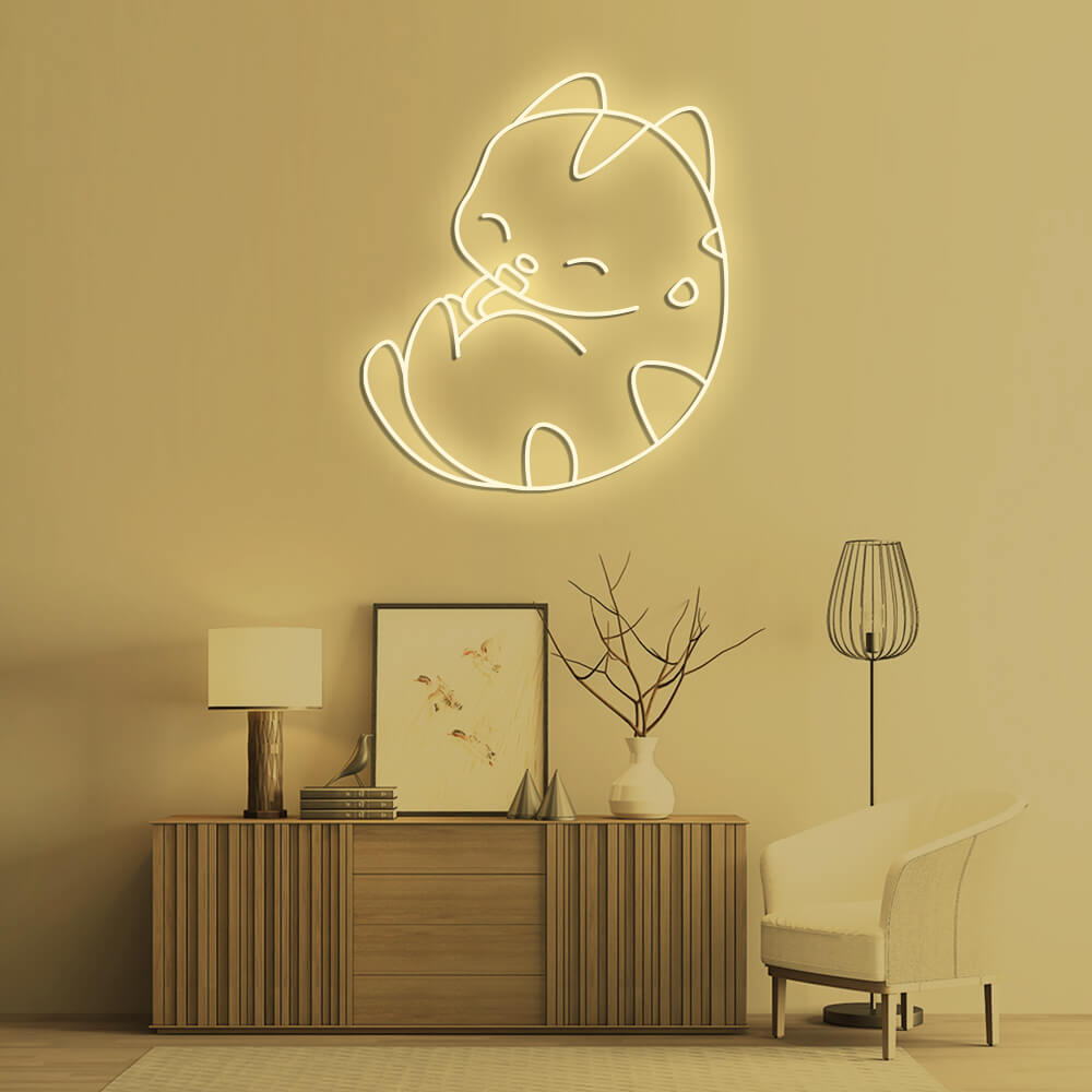 Cute Kitten LED Neon Signs