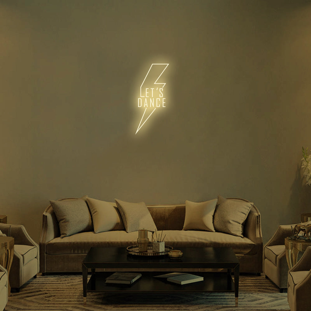 LET'S DANCE Neon Signs