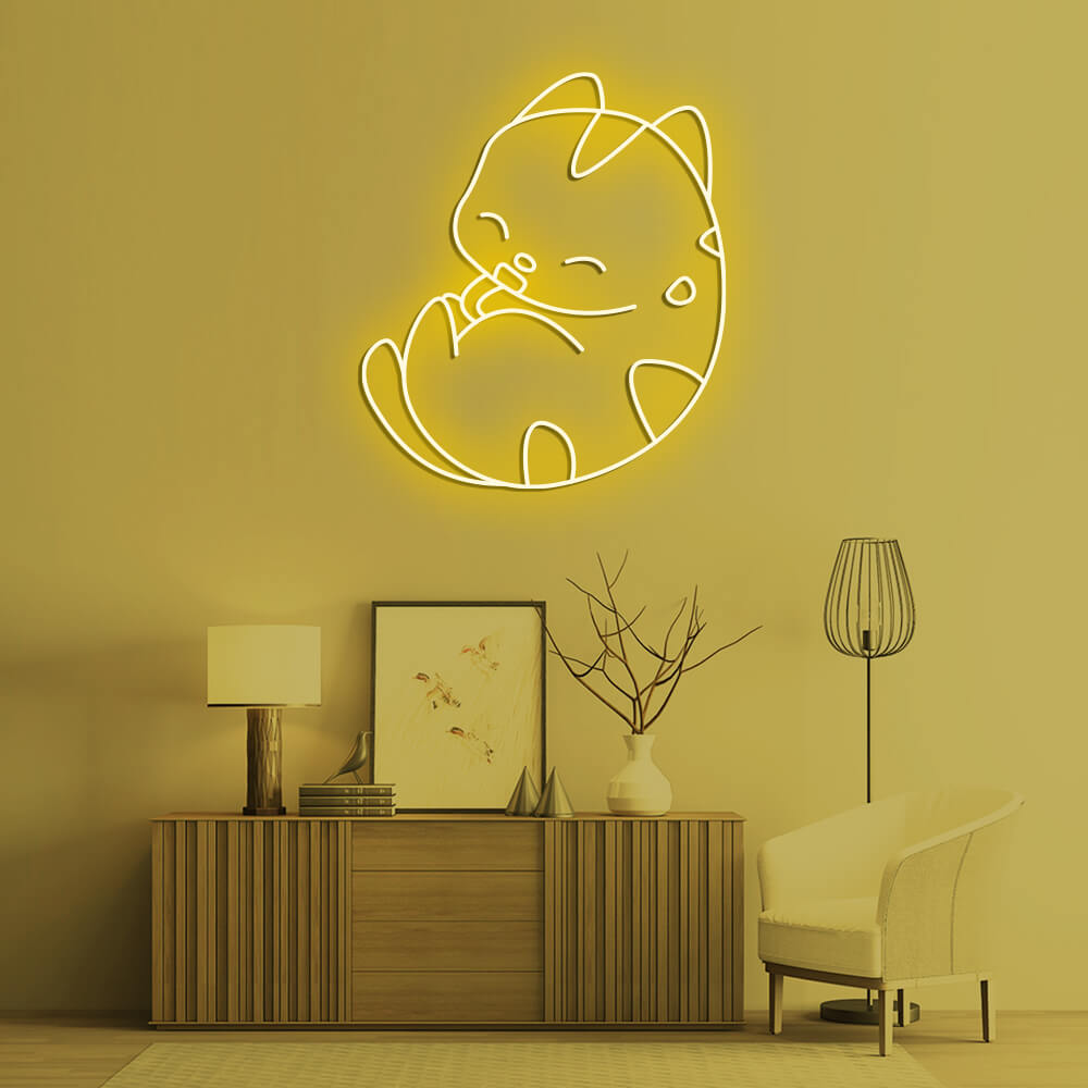 Cute Kitten LED Neon Signs