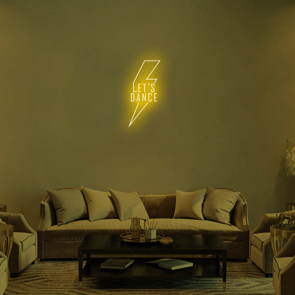 LET'S DANCE Neon Signs