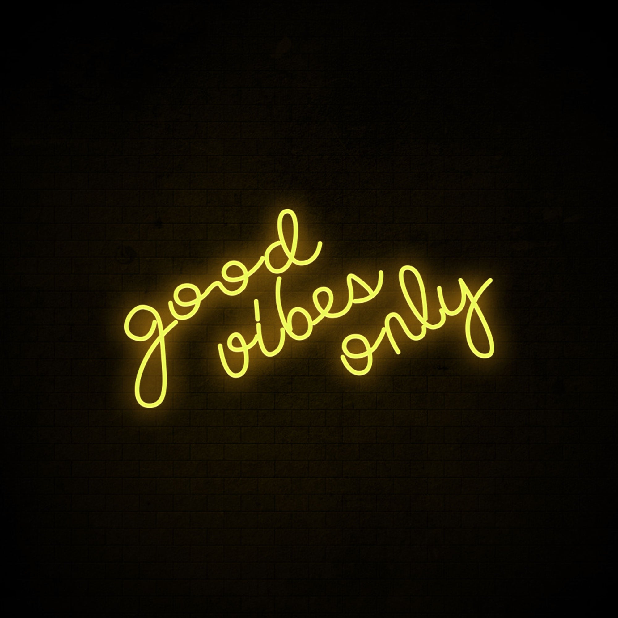 Good Vibes Only Neon Signs
