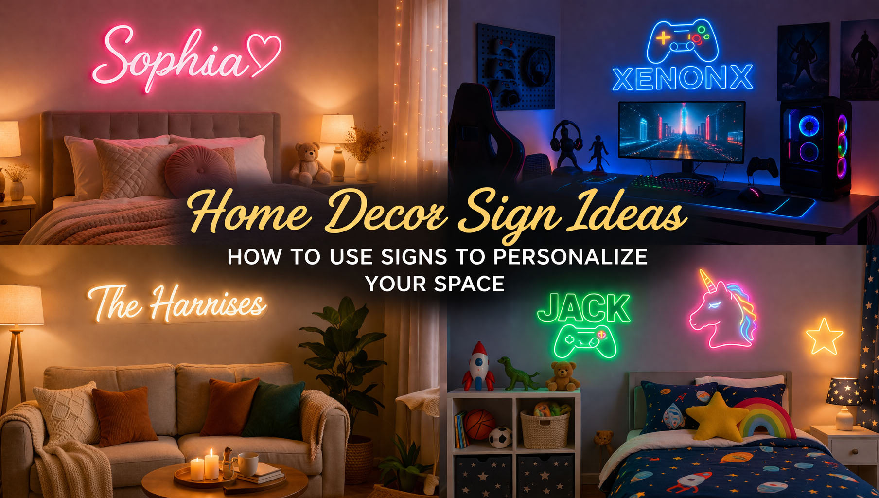 Home Decor Sign Ideas: How to Use Signs to Personalize Your Space