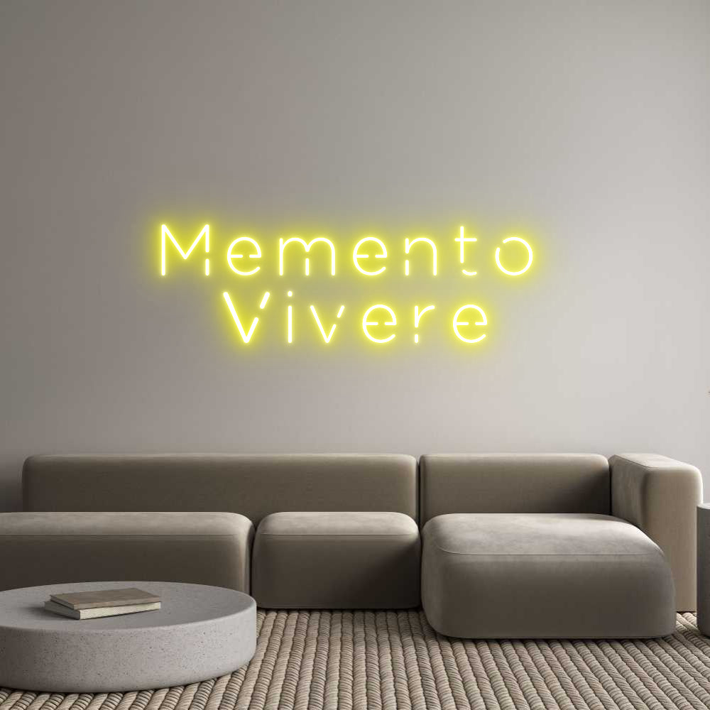 Custom Neon: Memento 
Viv...